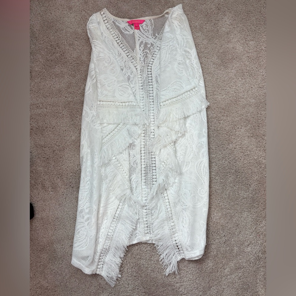 White Lilly Pulitzer Cover Up